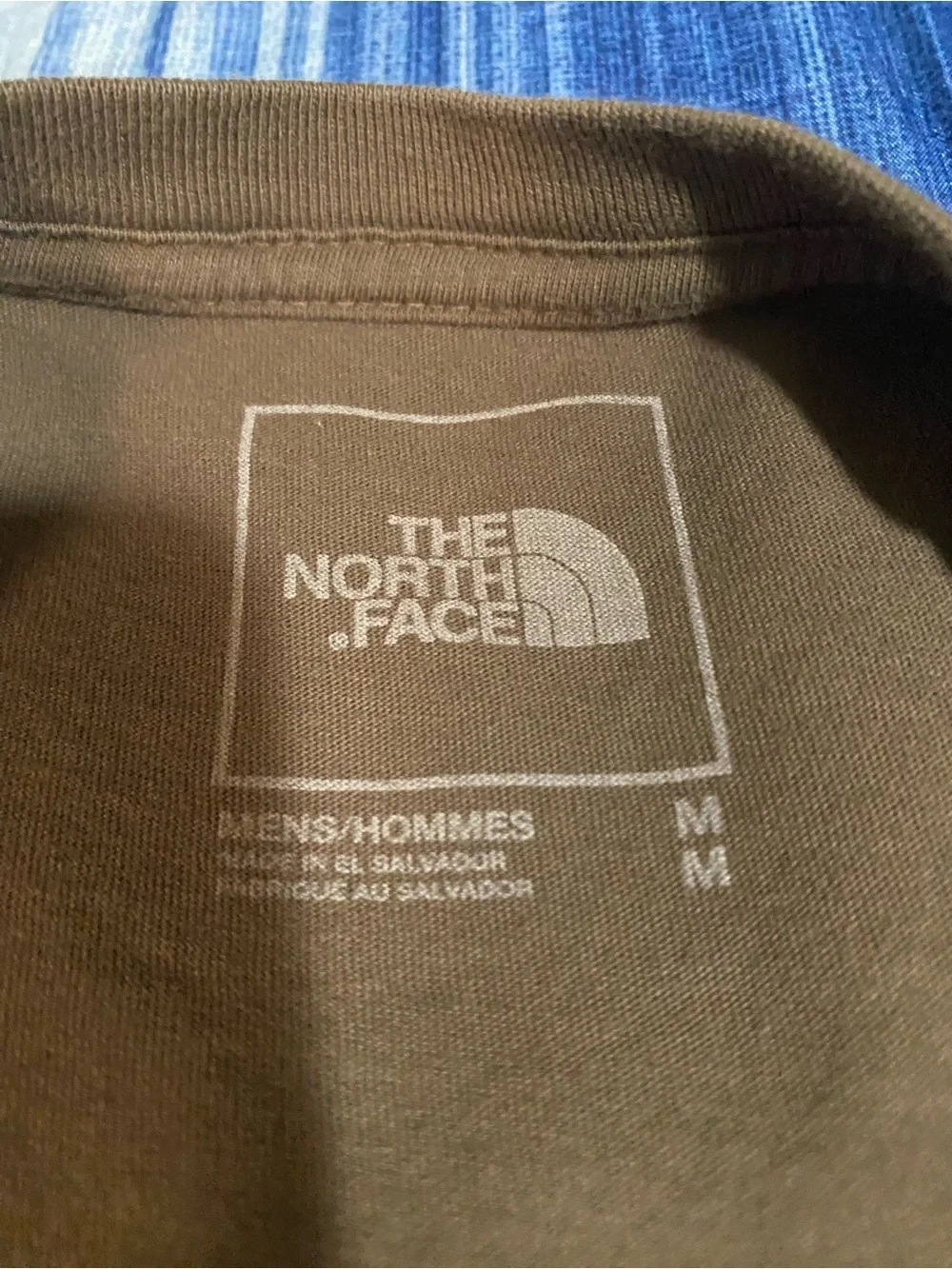 The North Face Men’s Brown Graphic Tee & Red Crew Short Sleeve Set